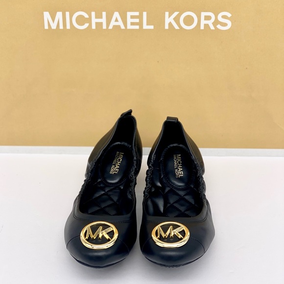 Michael Kors Black Ballet Flats - Picture 2 of 8